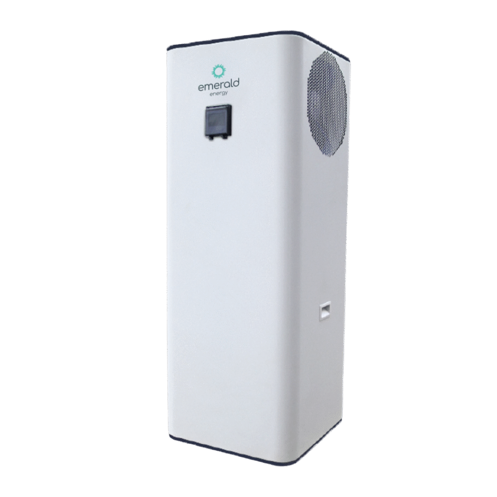 Emerald Energy heat pump hot water system