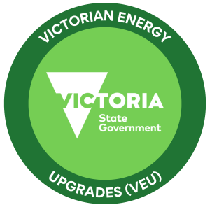 Victorian Energy Upgrades program badge